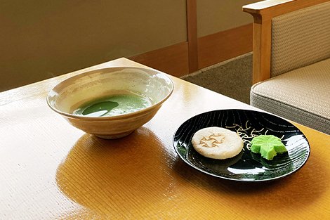Matcha and Japanese sweets