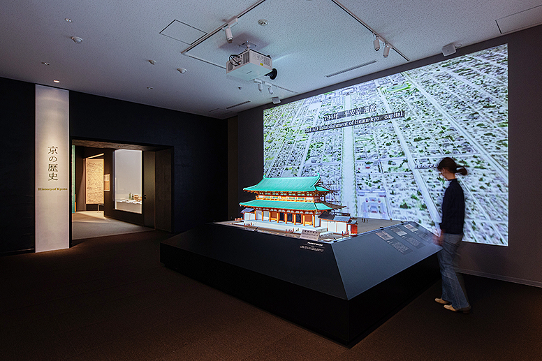 Second floor History of Kyoto　Photo / Hiroshi Mimori