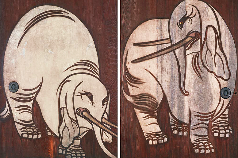 White Elephants by Sotatsu Tawaraya