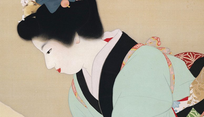 Harehi (sunny day) by Uemura Shoen (1941), Kyoto Municipal Museum of Art