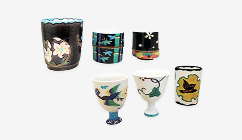 Photo: ceramic ware (Kiyomizu-yaki-no-Sato)