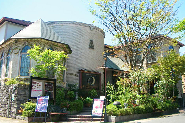 京都嵐山オルゴール博物館の建物外観