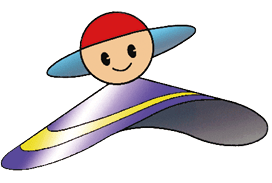 科学センターのキャラクターイラスト