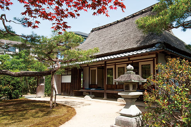 岩倉具視幽棲旧宅の建物外観